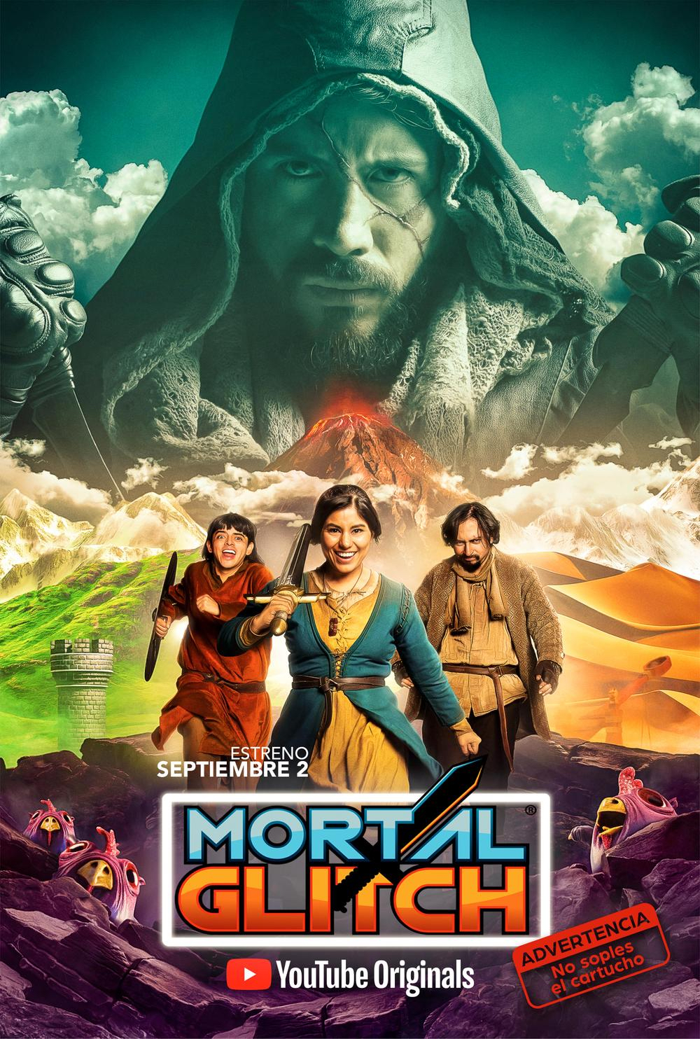 Afiche Mortal Glitch Afiche Mortal Glitch